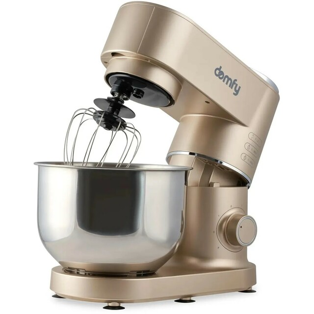 Миксер планетарный Domfy DSC-KM301 (Цвет: Gold)