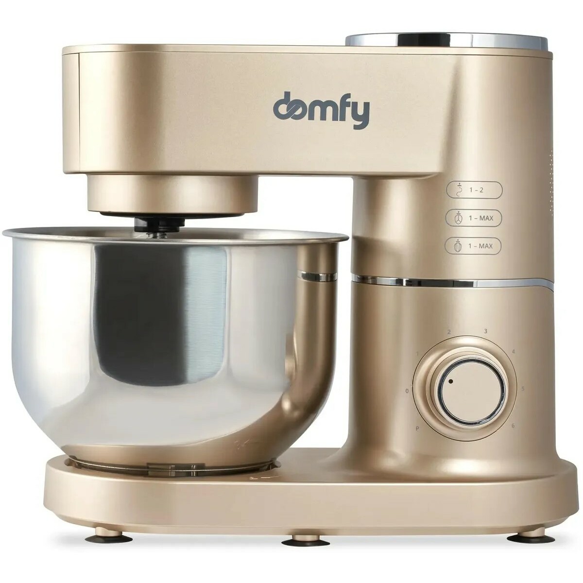 Миксер планетарный Domfy DSC-KM301 (Цвет: Gold)