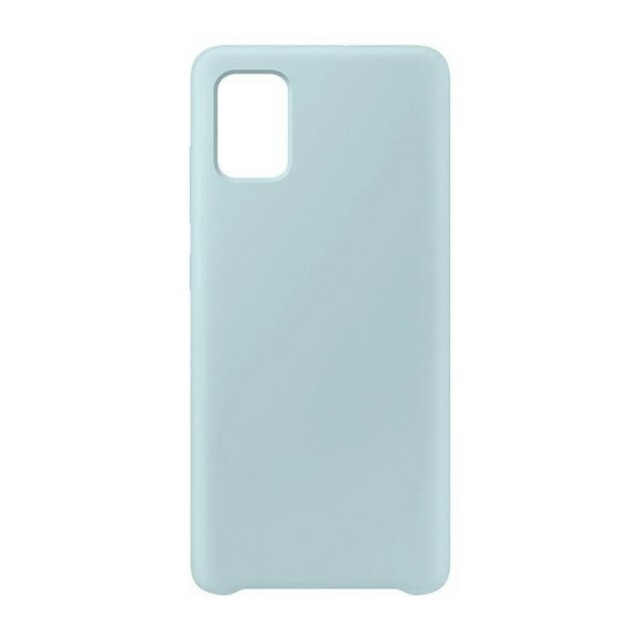 Чехол-накладка Soft Touch для смартфона Samsung Galaxy A51 (Цвет: Light Blue)