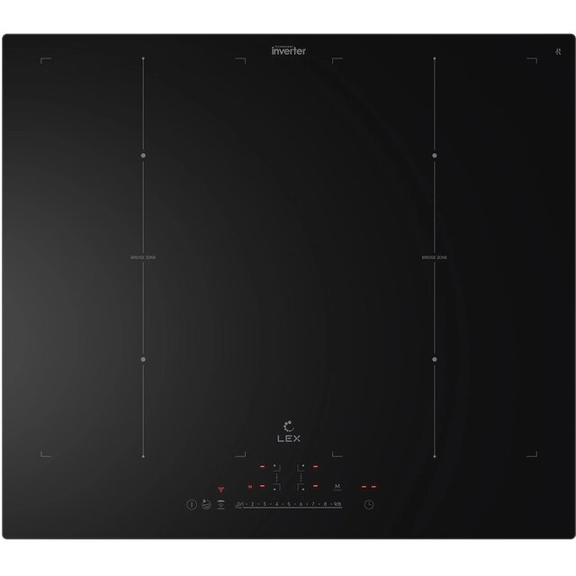 Индукционная варочная панель Lex Hi-Tech EVI 641B I BL, черный Индукционная варочная панель Lex Hi-Tech EVI 641B I BL, черный