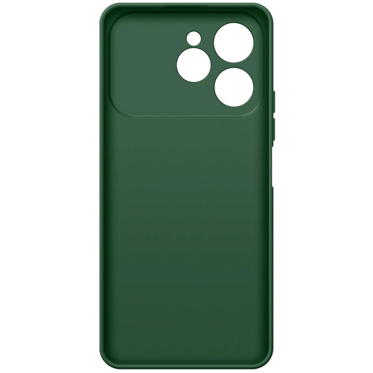 Чехол BoraSCO для Tecno Spark 40 Silicone Case (Цвет: Green)