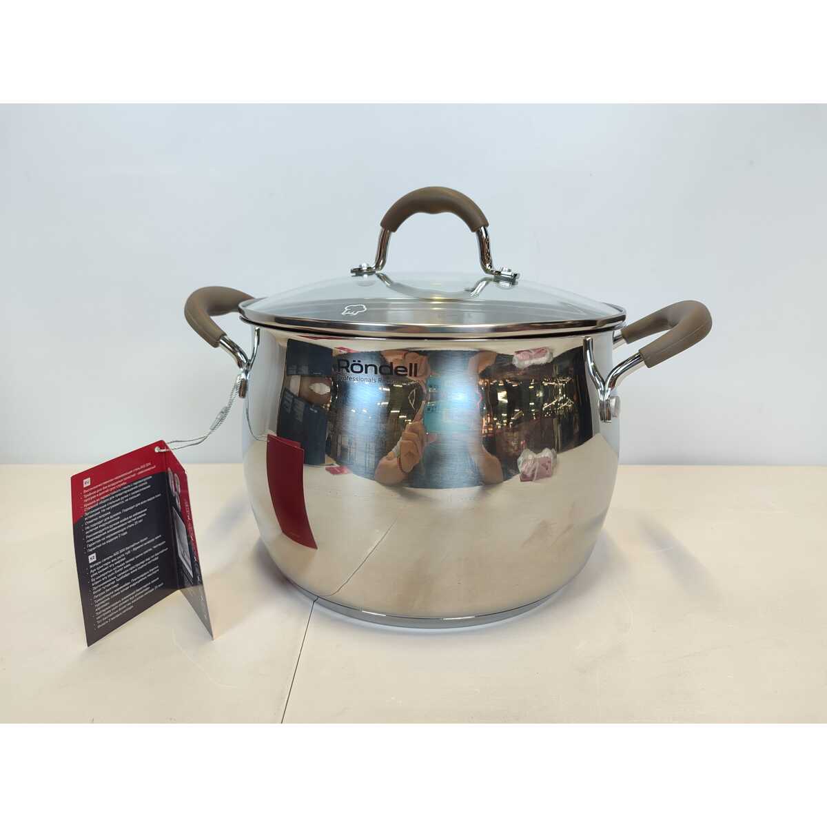 Кастрюля Rondell Konzept RDS-1230 (Цвет: Inox)