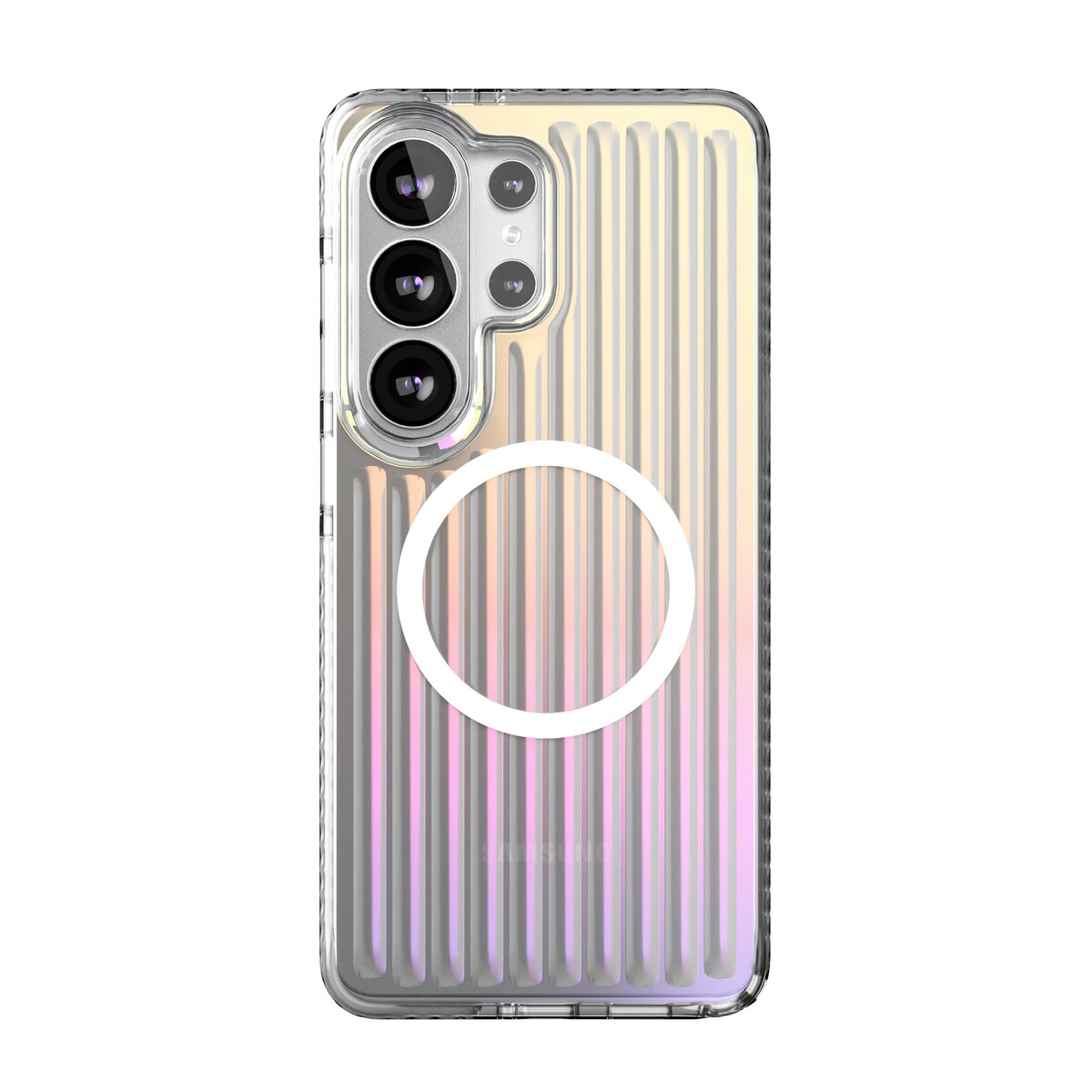 Чехол-накладка VLP Pulse Case with MagSafe для смартфона Samsung S26 Ultra (Цвет: Pearl)