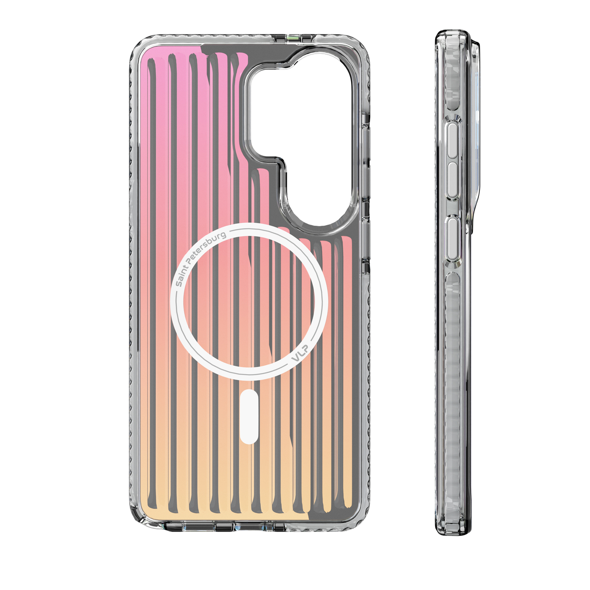 Чехол-накладка VLP Pulse Case with MagSafe для смартфона Samsung S26 Ultra (Цвет: Pearl)