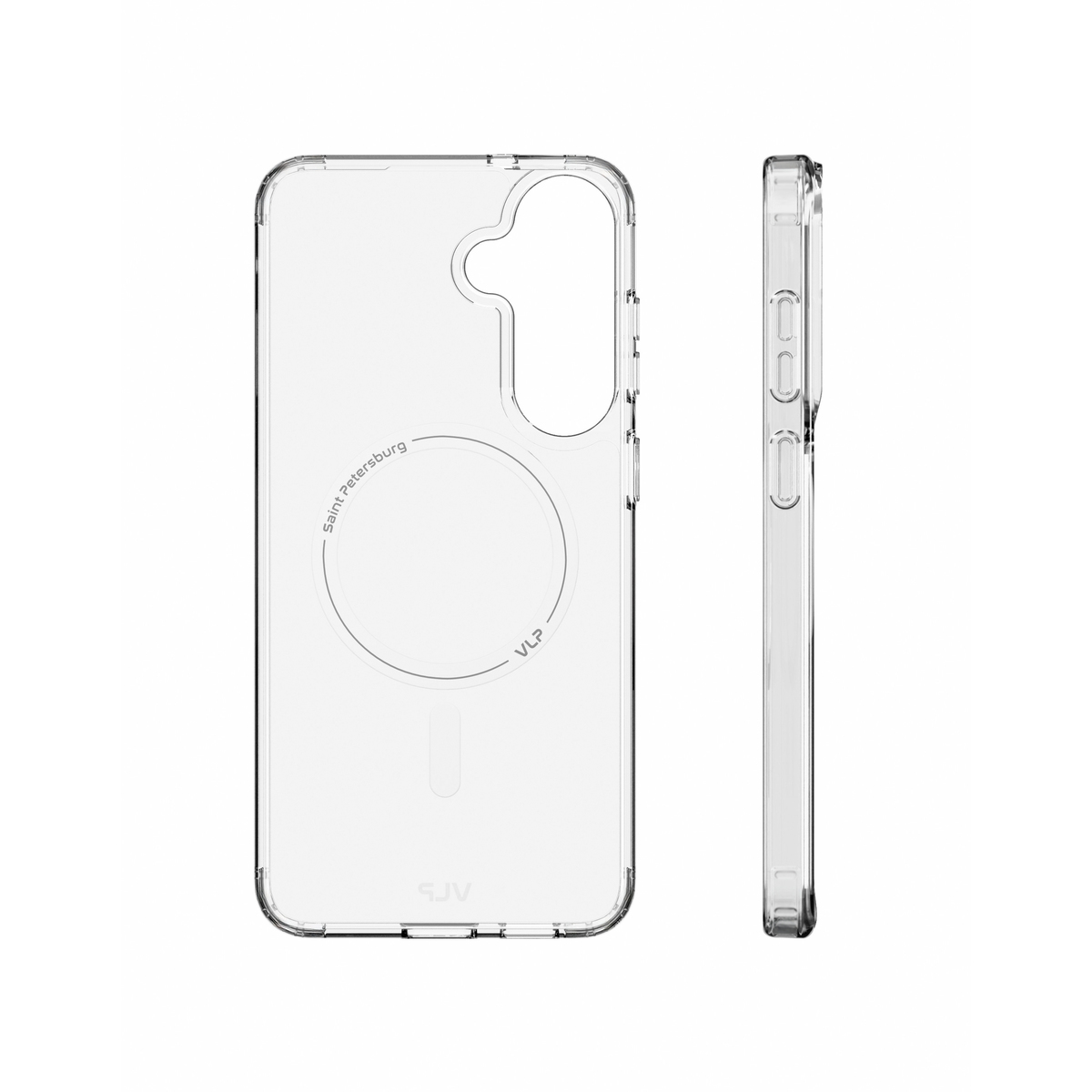 Чехол-накладка VLP Lite Air Case с MagSafe для Samsung Galaxy S26 FE, прозрачный