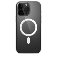 Чехол-накладка Comma Glass Series Magnetic Case для iPhone 16 Pro (Цвет: Clear)