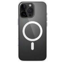 Чехол-накладка Comma Glass Series Magnetic Case для iPhone 16 Pro (Цвет: Clear)