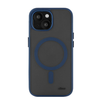 Чехол-накладка uBear Cloud Mag Case для смартфона Apple iPhone 15 Plus (Цвет: Dark Blue)