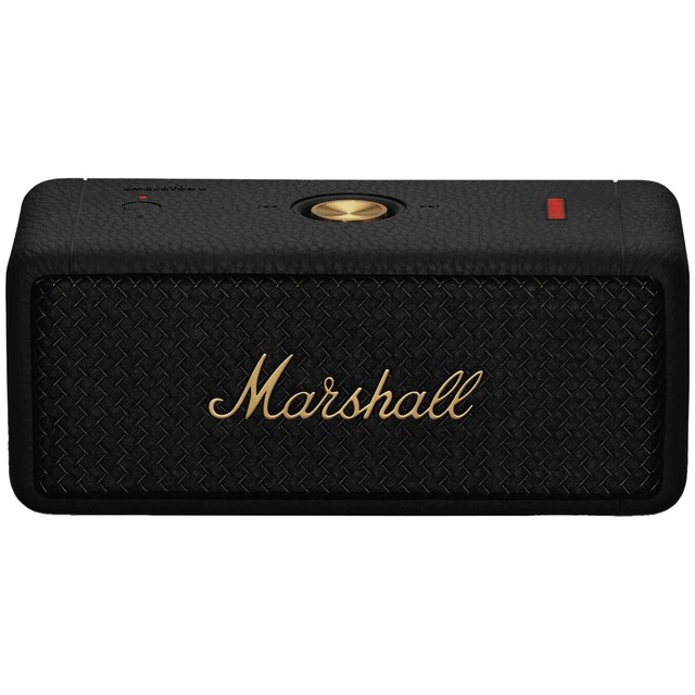 Портативная акустика Marshall EMBERTON II BLACK AND BRASS, черный