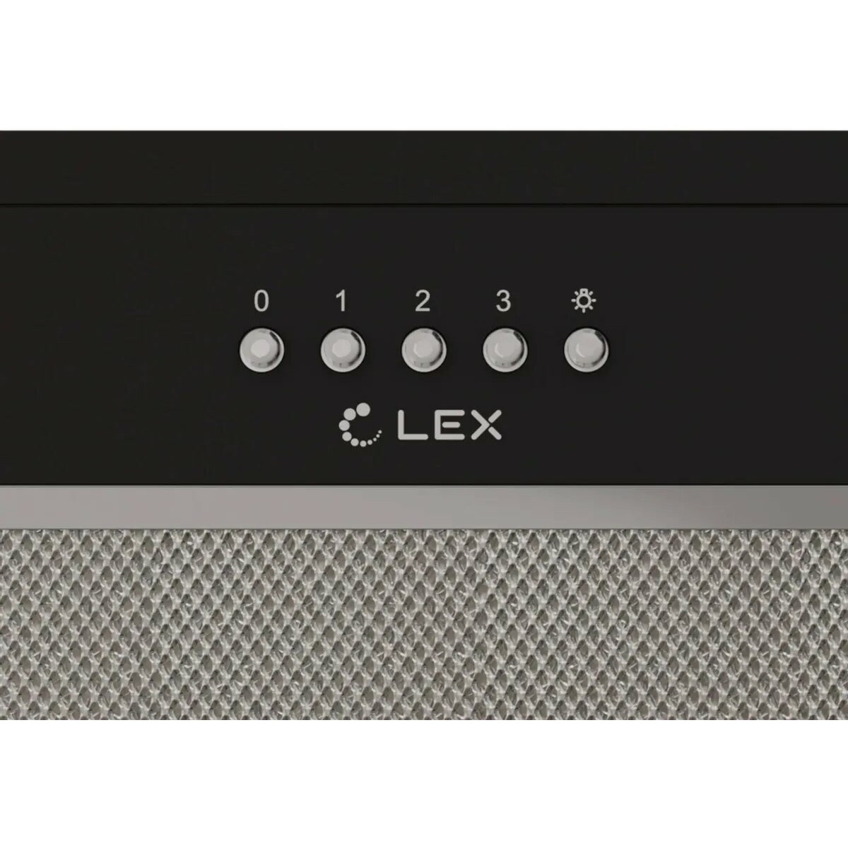 Вытяжка встраиваемая Lex Hyper 900 BL, черный 