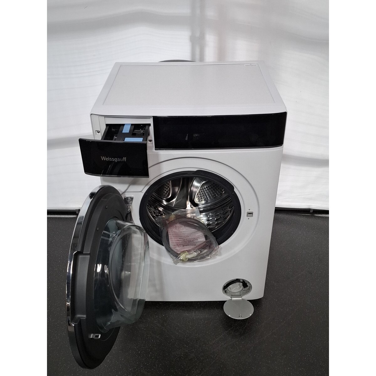 Стиральная машина Weissgauff WMD 58411 Direct Drive Inverter Premium Steam, белый