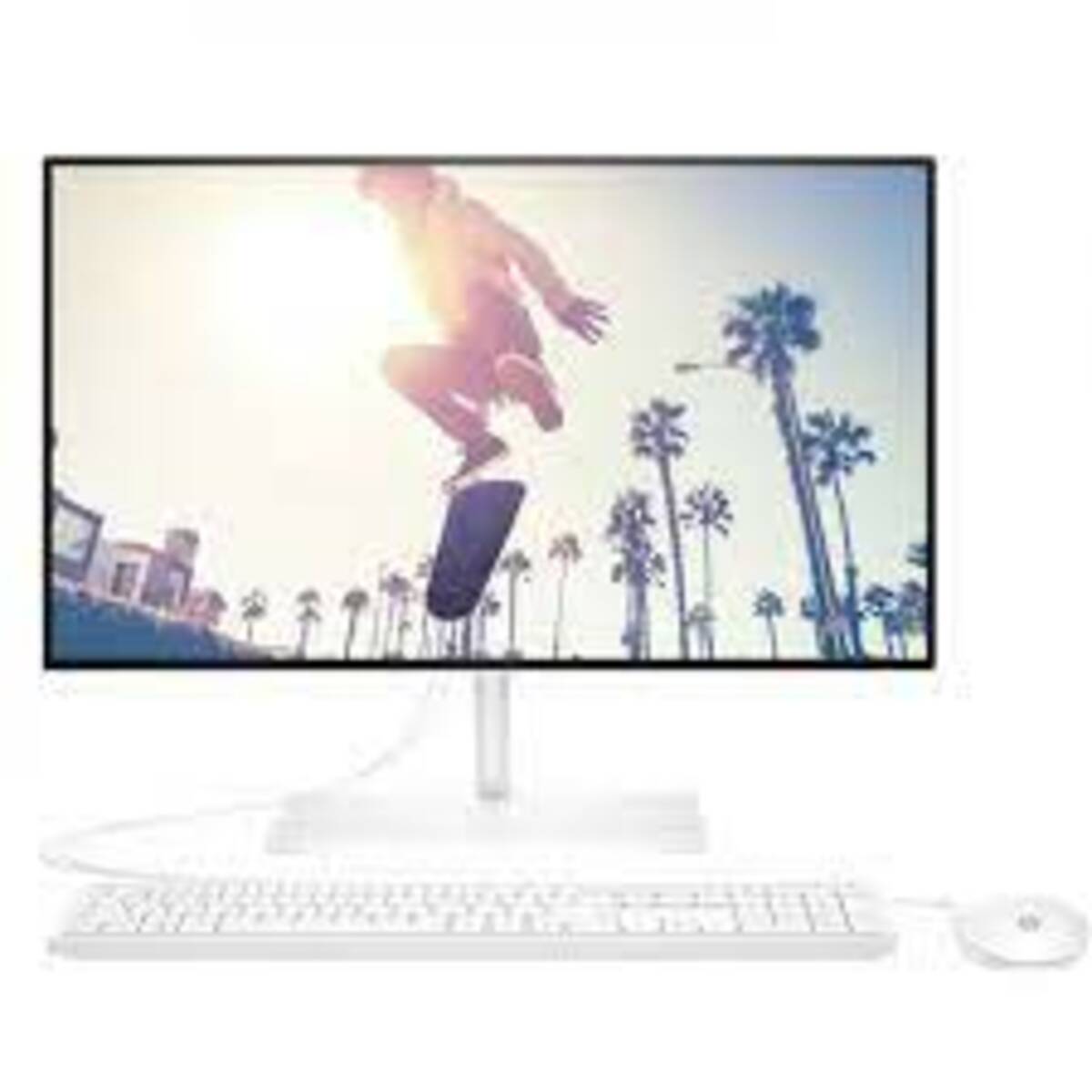 Моноблок HP 24-cb1015nh (Intel core i5-1235U / 8Gb / SSD512Gb / NVIDIA GeForce MX450 / DOS / White)