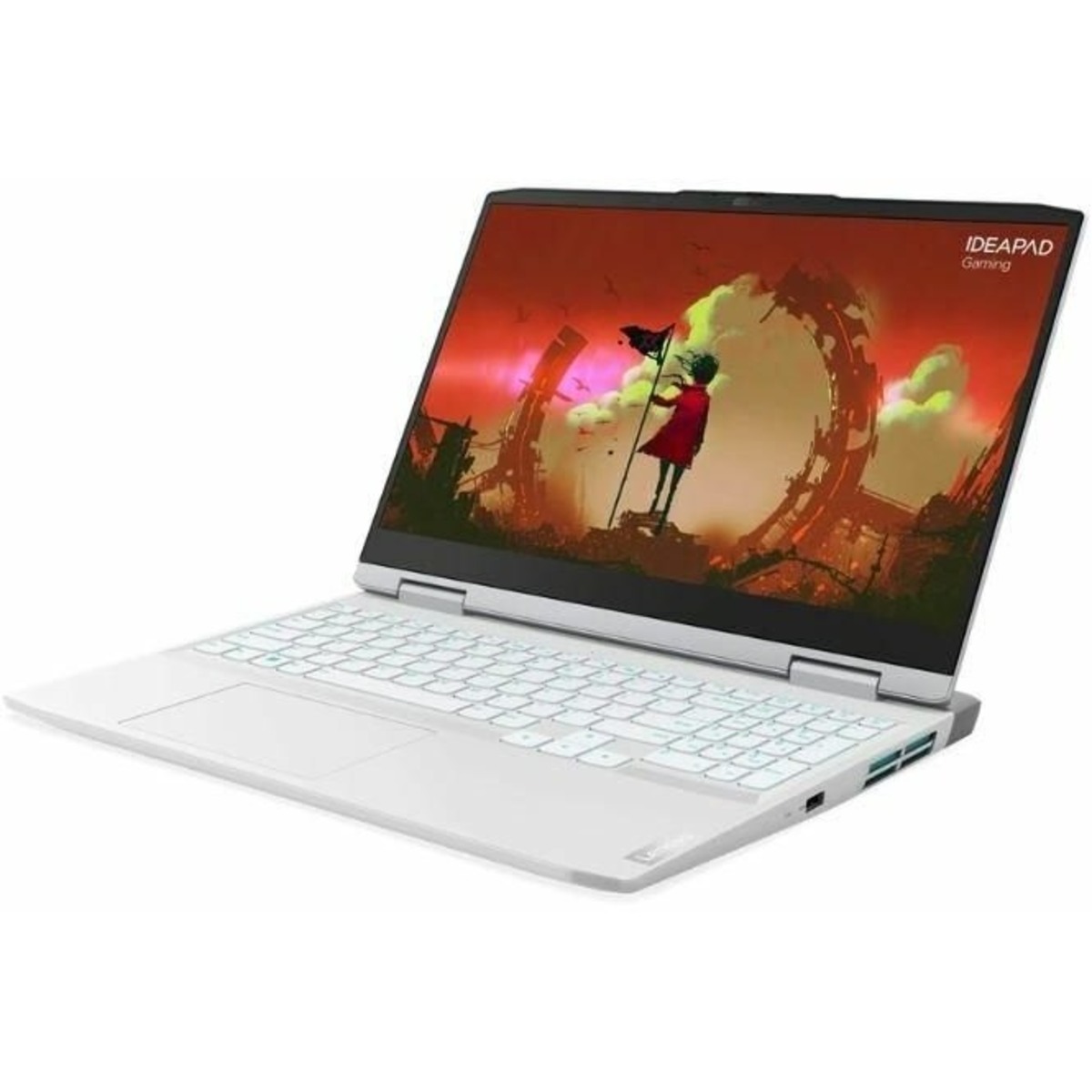 Ноутбук Lenovo IdeaPad Gaming 3 15ARH7 (AMD Ryzen 7 6800H  /  16Gb  /  SSD512Gb  /  nVidia GeForce RTX 3050 Ti 4Gb  /  noOS  /  White)