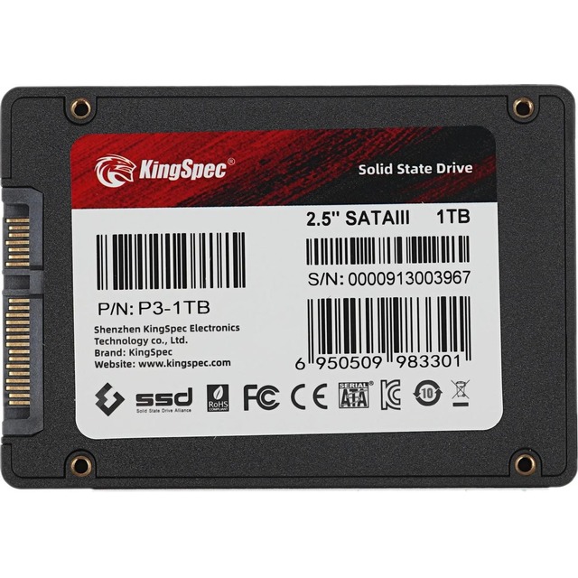 Накопитель SSD Kingspec SATA III 1Tb P3-1TB