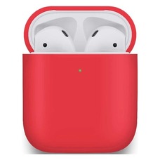 Чехол VLP plastic case для Apple AirPods (Цвет: Red)