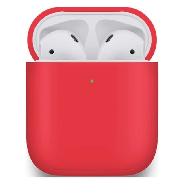 Чехол VLP plastic case для Apple AirPods (Цвет: Red)