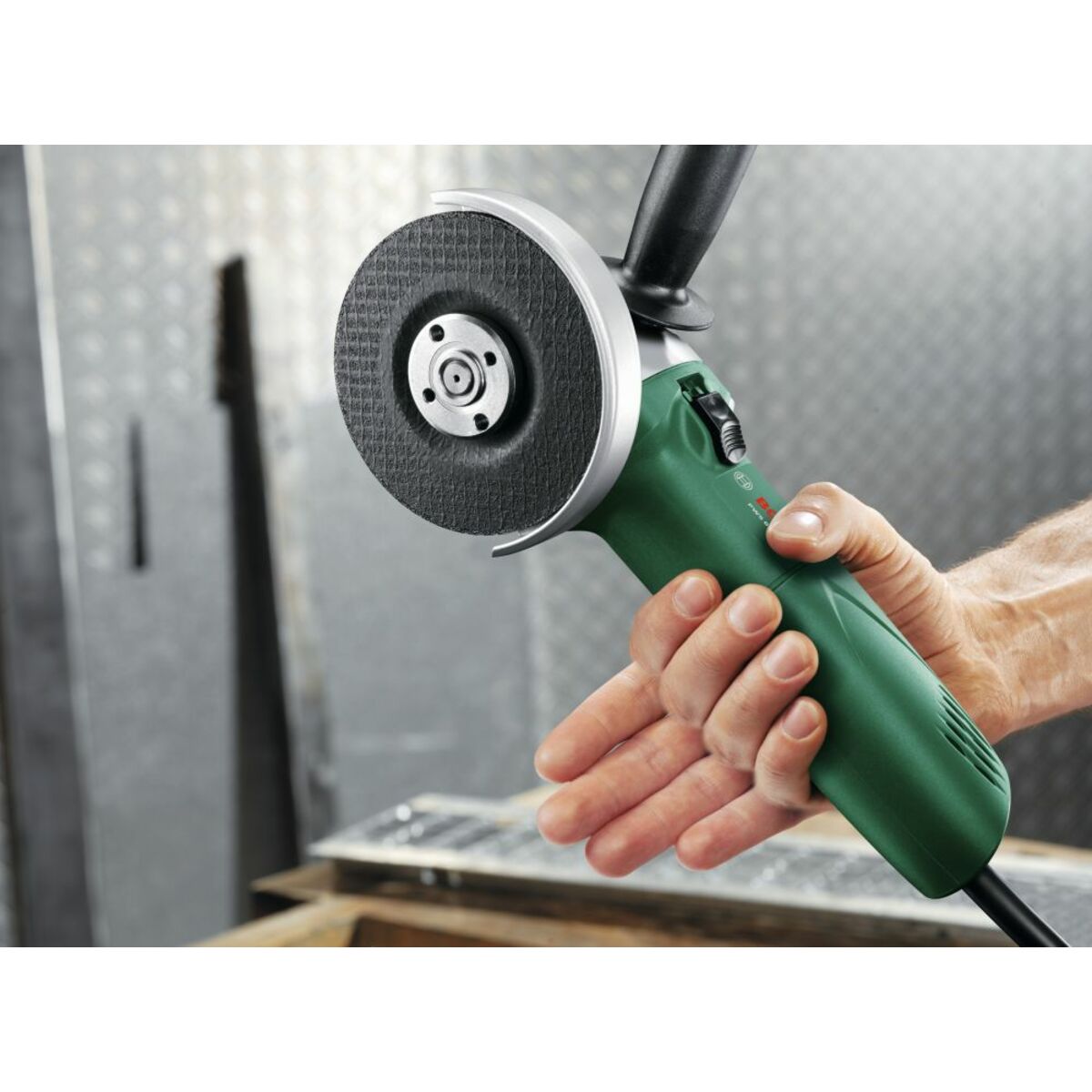 Углошлифовальная машина Bosch PWS 650-115 (Цвет: Green)