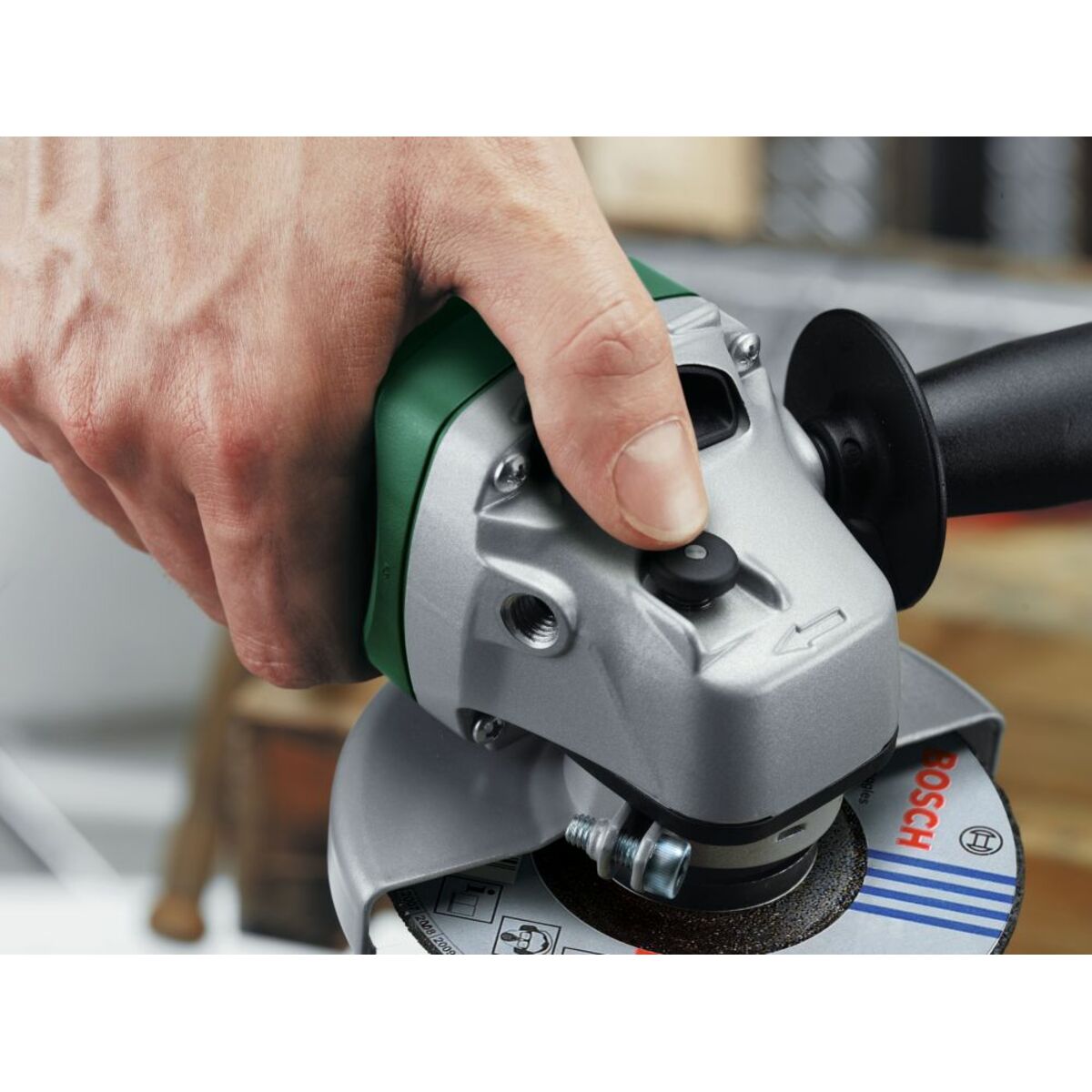 Углошлифовальная машина Bosch PWS 650-115 (Цвет: Green)