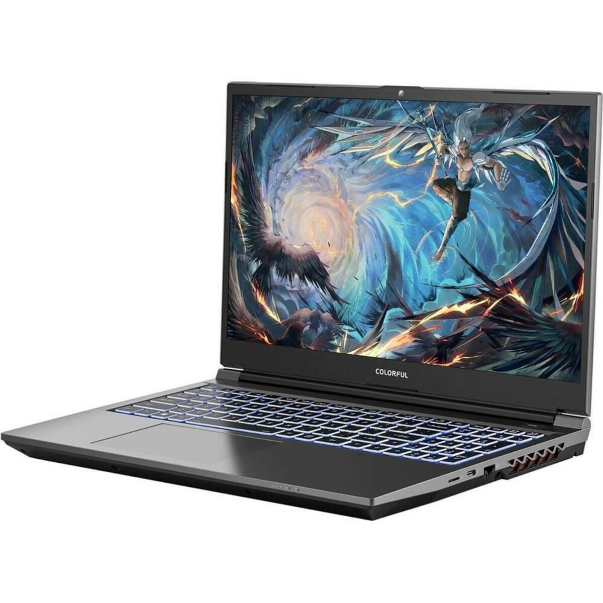 Ноутбук Colorful Evol X15 AT 23H1-HD56B16512A-G-RU-KA (Core i512500H 2.5Ghz/16GbDDR4/SSD512Gb/NVIDIA GeForce RTX 4060 8Gb/15.6