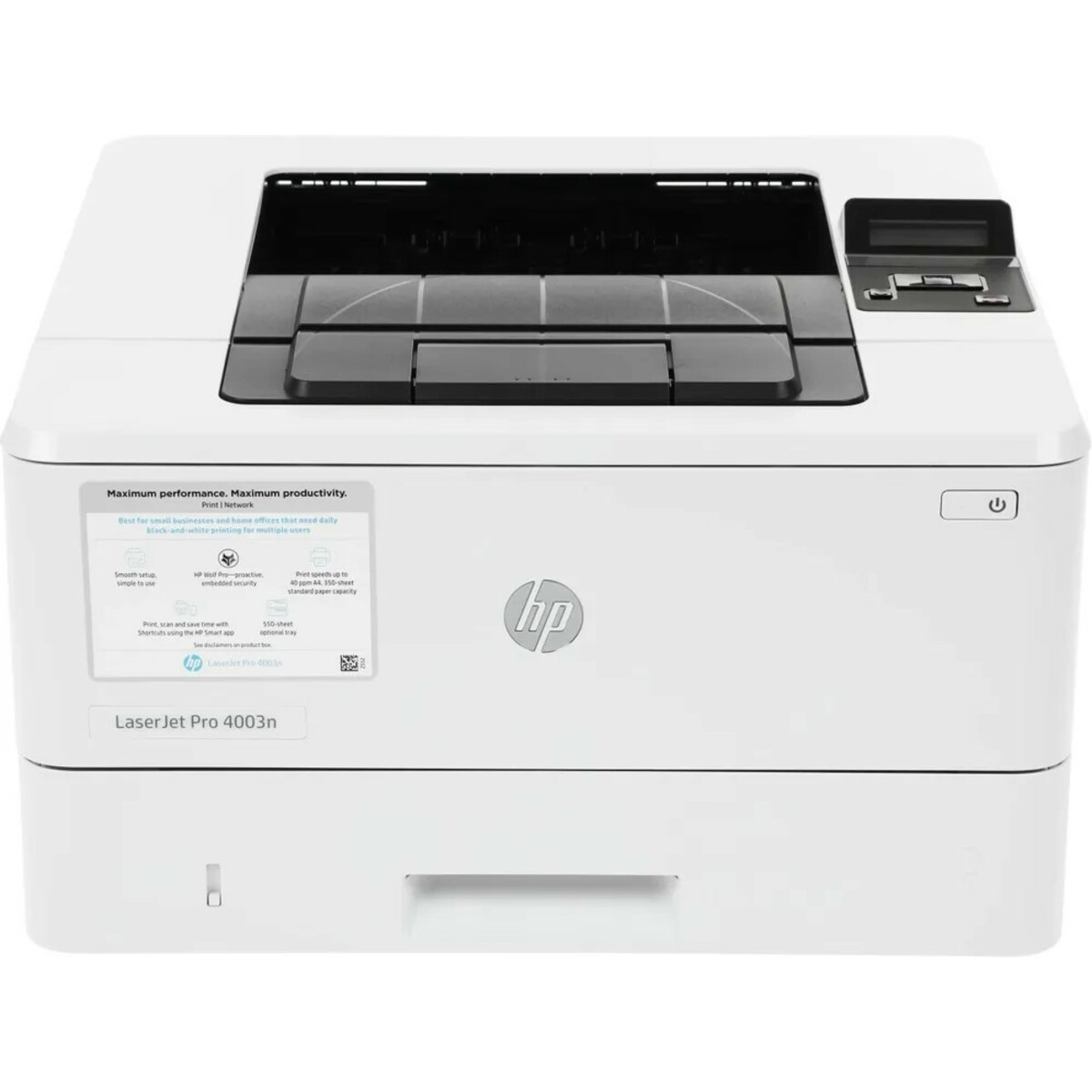 Принтер лазерный HP LaserJet Pro 4003N (2Z611A), белый