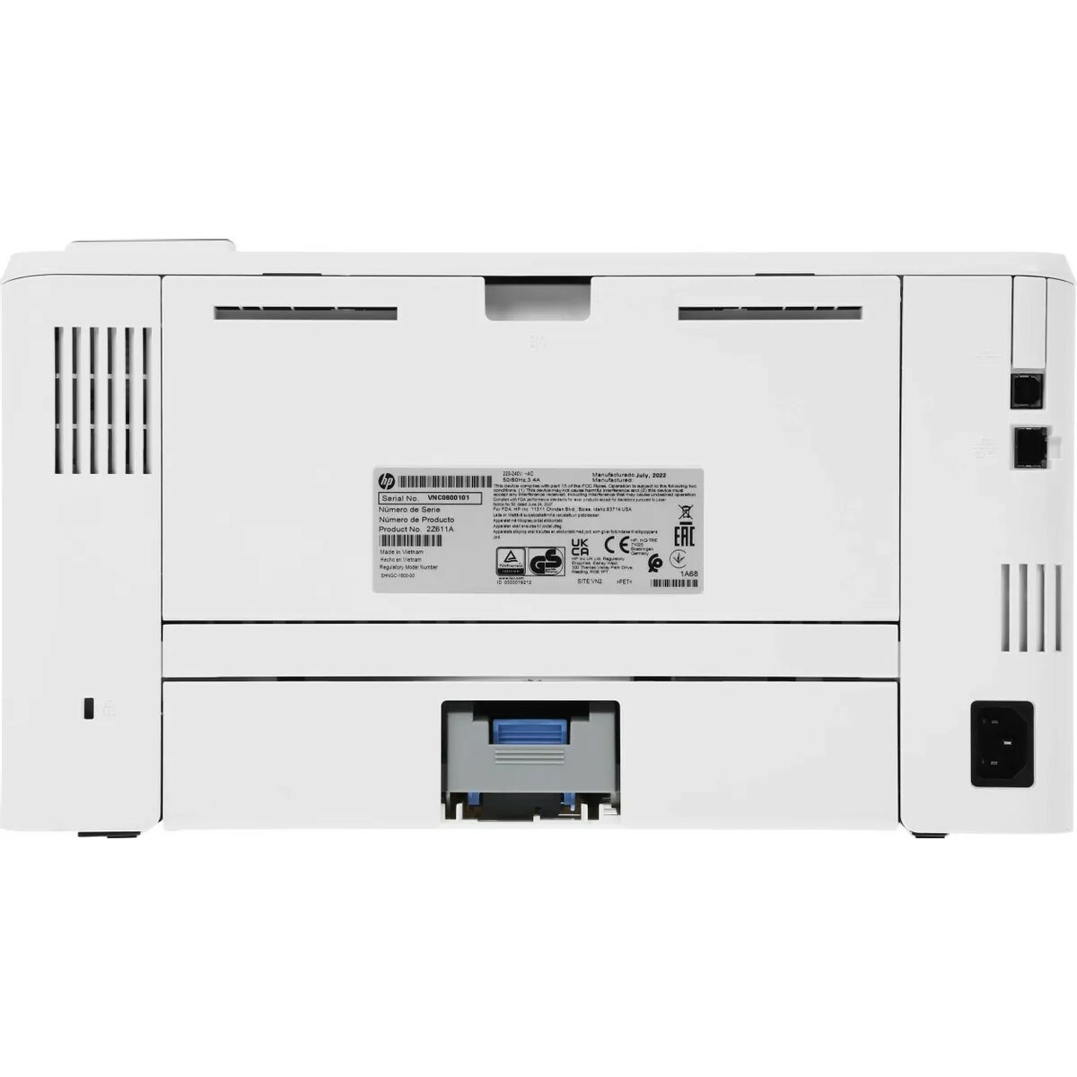 Принтер лазерный HP LaserJet Pro 4003N (2Z611A), белый