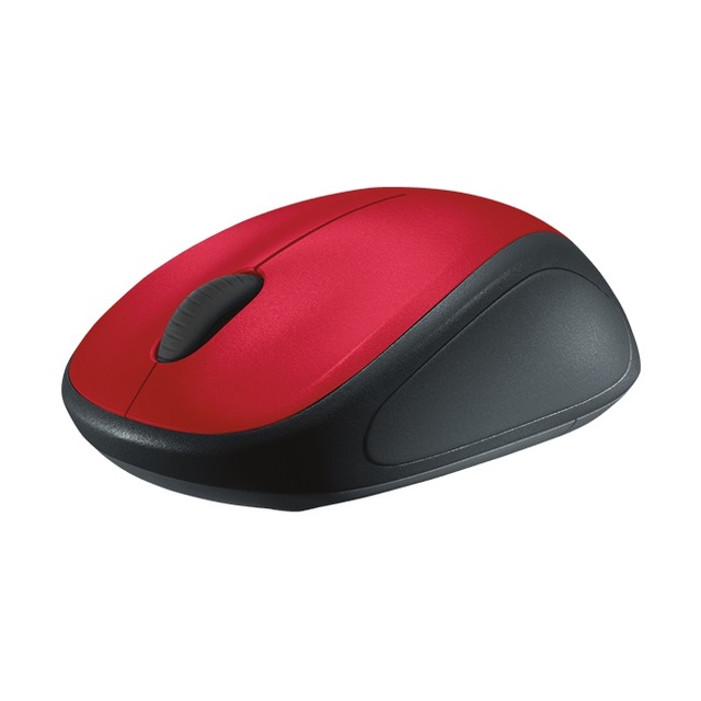 Беспроводная мышь Logitech M235 (Цвет: Red/Black)