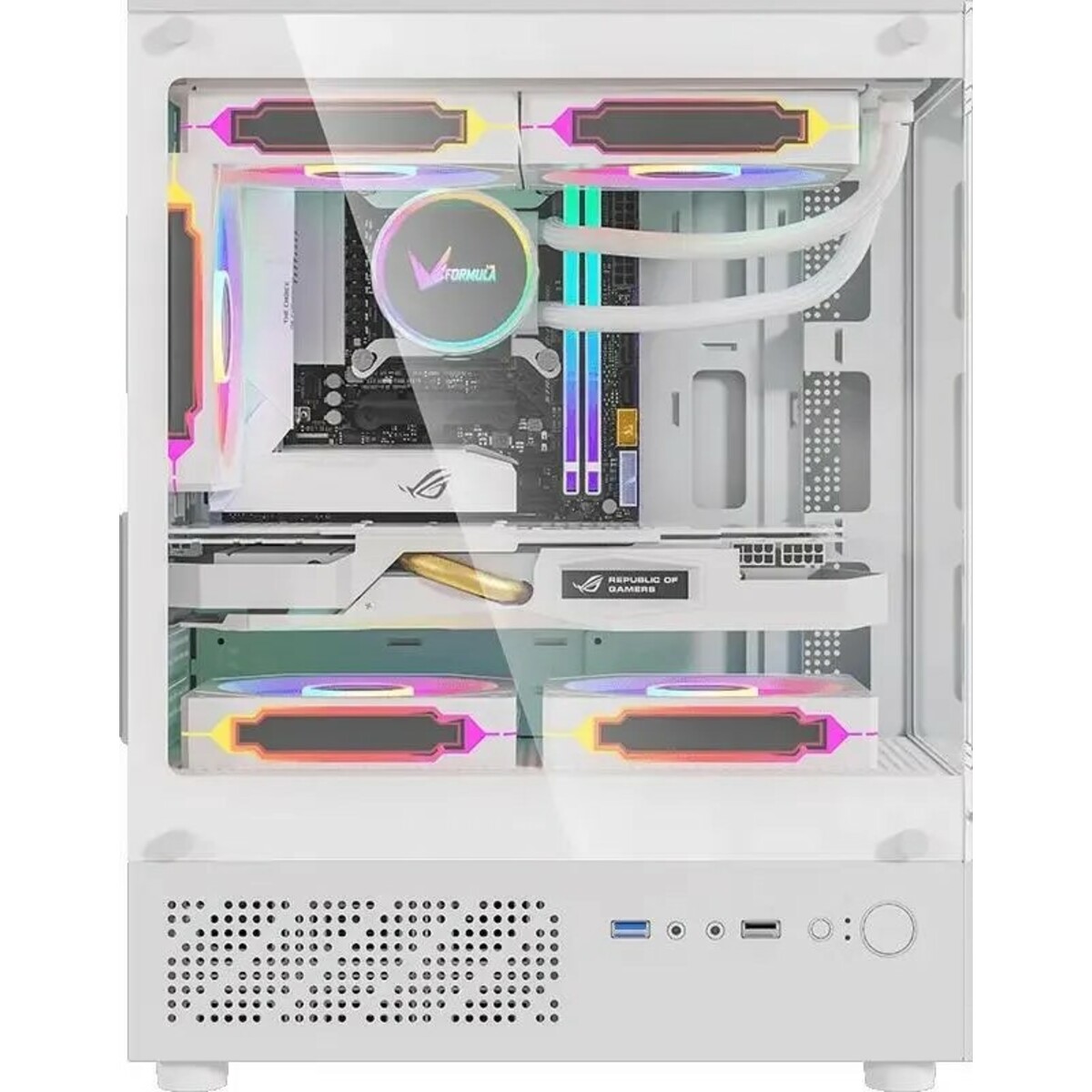 Корпус Formula Crystal Z1CM, белый 