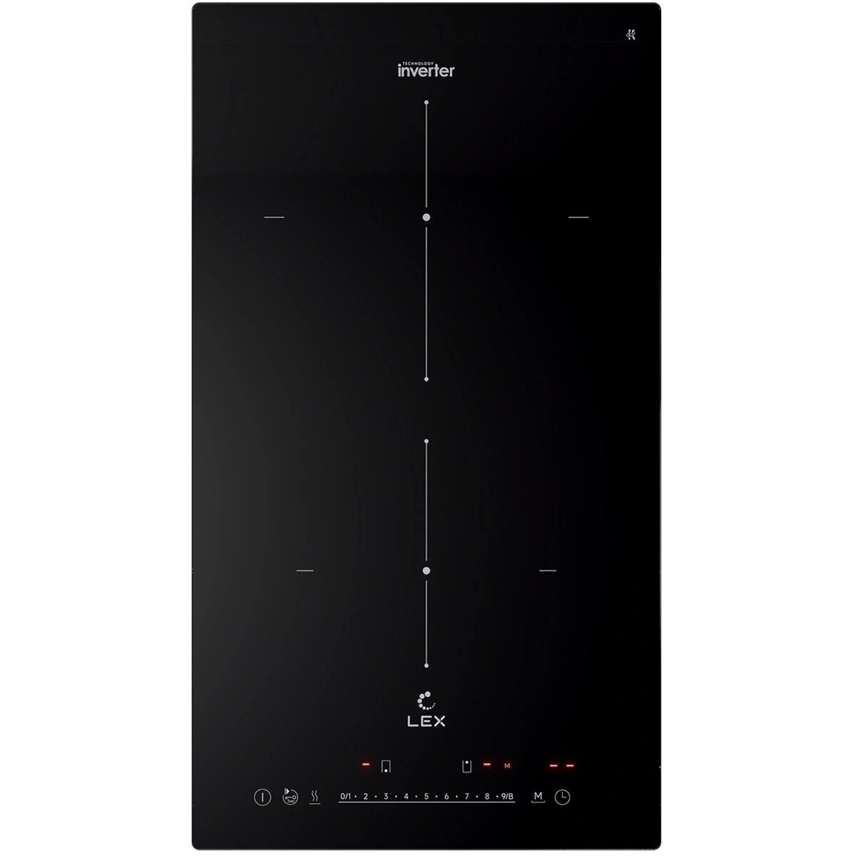 Индукционная варочная панель Lex Hi-Tech EVI 320A I BL, черный