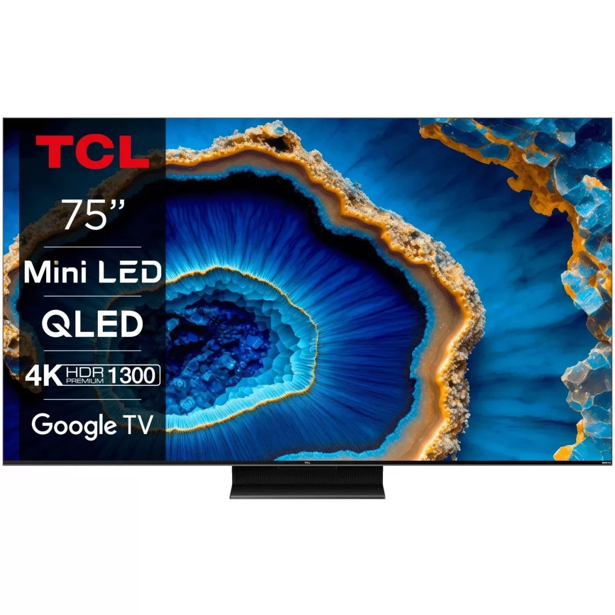 Телевизор TCL 75  75MQLED80, черный
