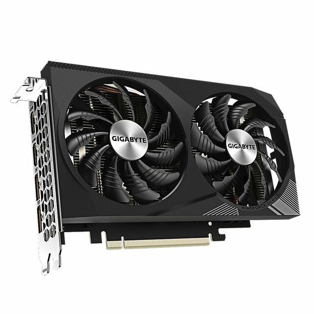 Видеокарта Gigabyte GeForce RTX 3050 WINDFORCE OC V2 8G (GV-N3050WF2OCV2-8GD)