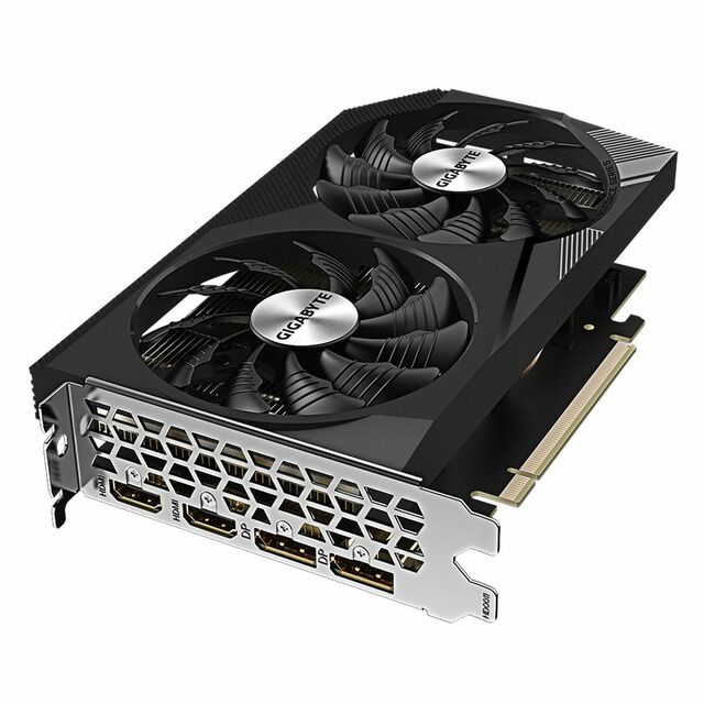 Видеокарта Gigabyte GeForce RTX 3050 WINDFORCE OC V2 8G (GV-N3050WF2OCV2-8GD)