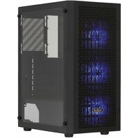 Корпус PcCooler MA100 MESH BK, черный 