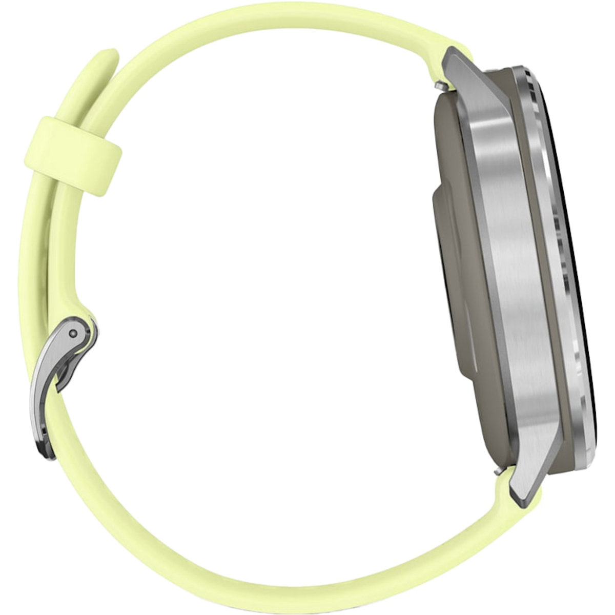 Умные Часы Garmin Venu 4 45mm (Цвет: Silver / Citron Silicone)