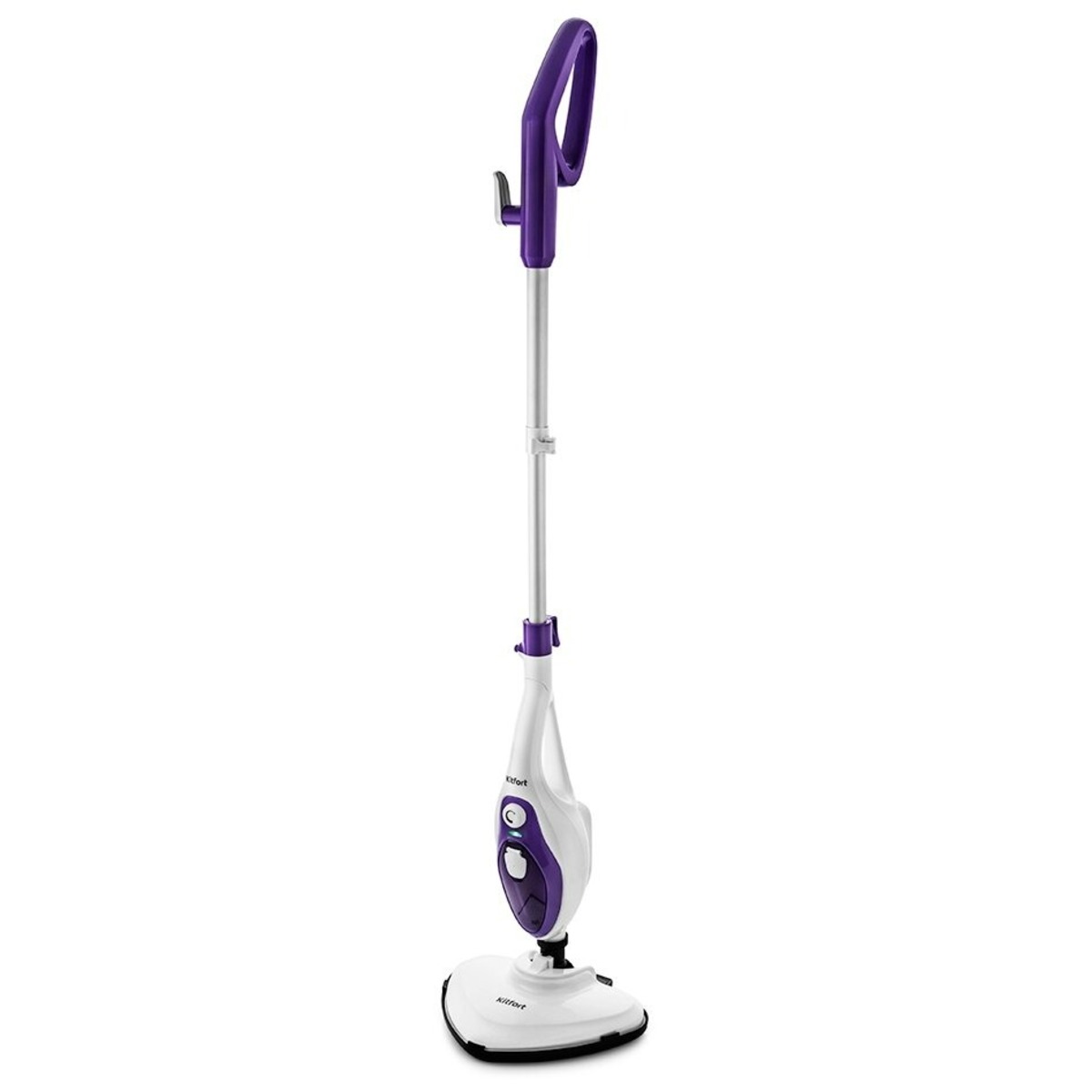 Швабра паровая Kitfort KT-1004-4 (Цвет: White/Purple)
