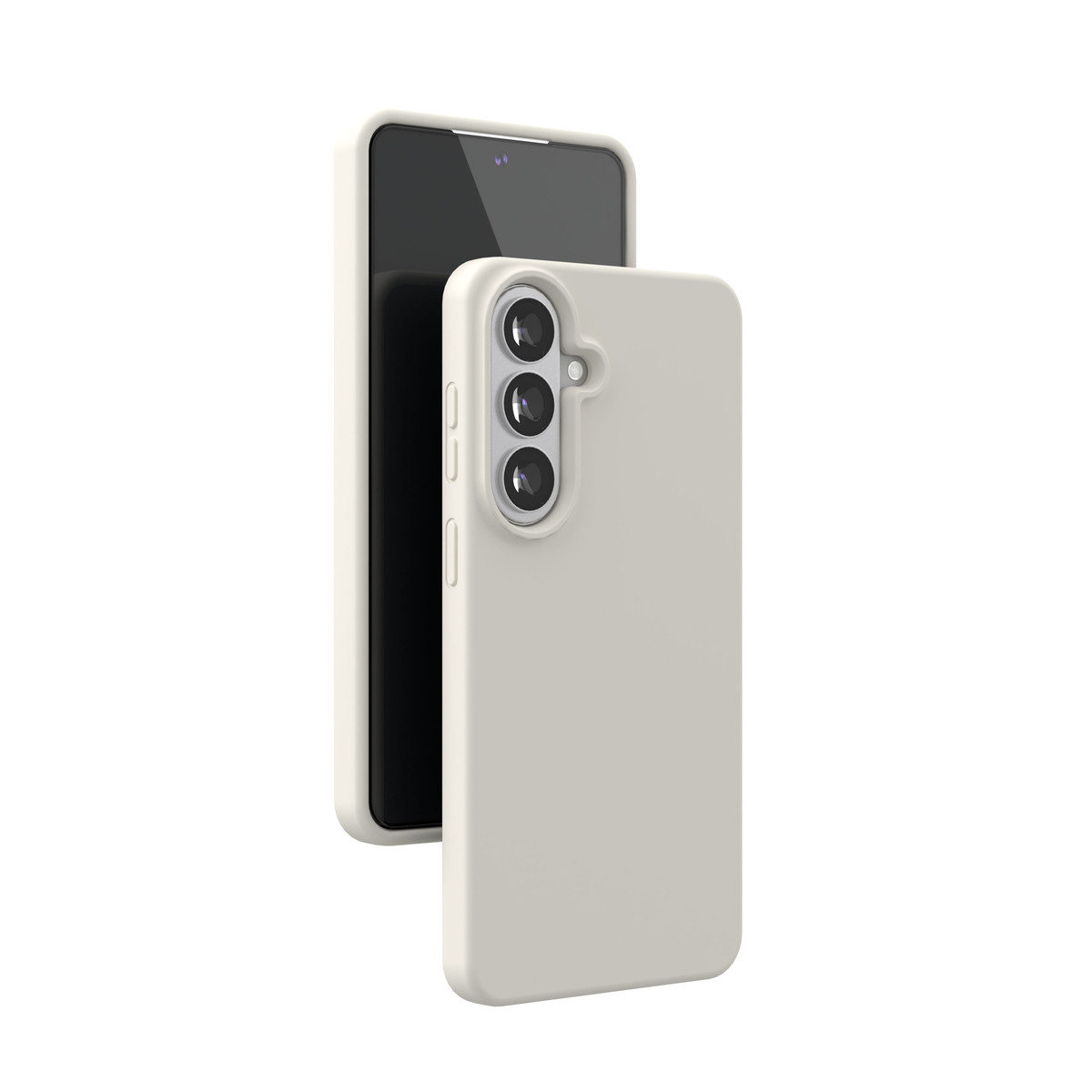Чехол-накладка VLP Lite Mist Case with MagSafe для Samsung S26, белый