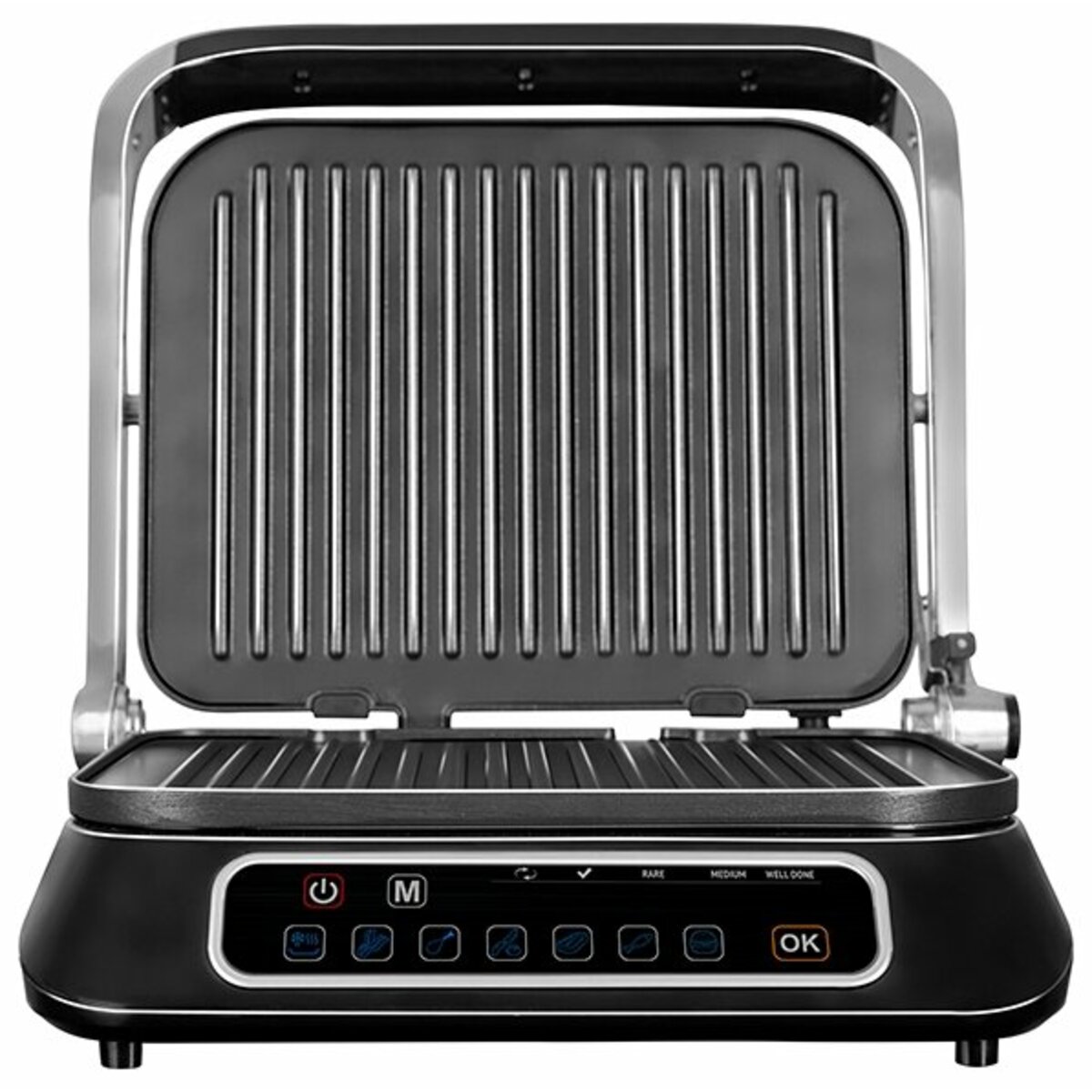 Гриль Redmond Steak&Bake RGM-M806P (Цвет: Black / Silver)