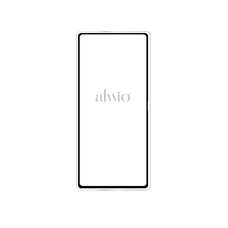 Защитное стекло Alwio FullGlue для смартфона Xiaomi Mi 11 Lite (Цвет: Black)
