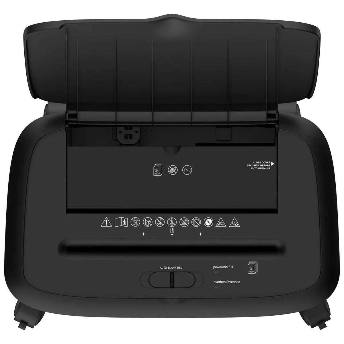 Шредер Cactus CS-SH-D4, черный 
