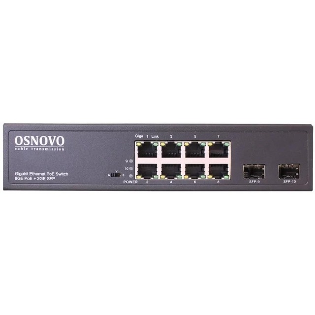 Коммутатор Osnovo SW-80802(150W)