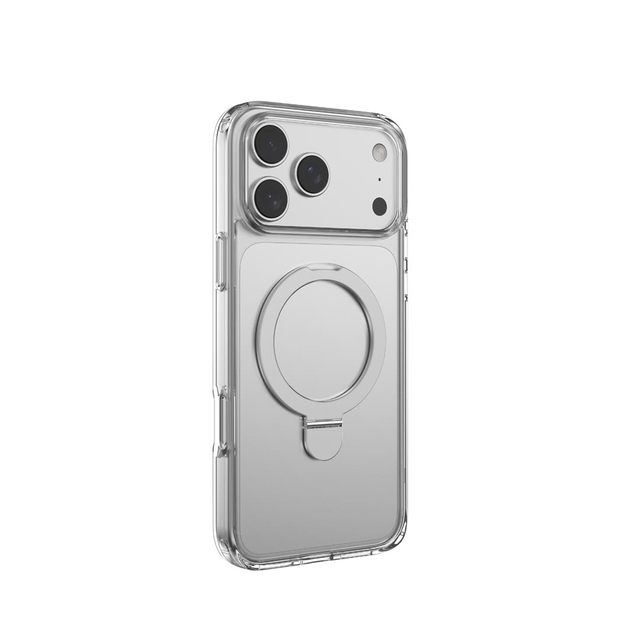 Чехол-накладка Devia Clean Series Magnetic Shockproof Stand Case для iPhone 17 Pro (Цвет: Clear) Чехол-накладка Devia Clean Series Magnetic Shockproof Stand Case для iPhone 17 Pro (Цвет: Clear)