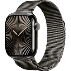 Умные часы Apple Watch Series 10 42mm Titanium Case with Milanese Loop (Цвет: Slate)