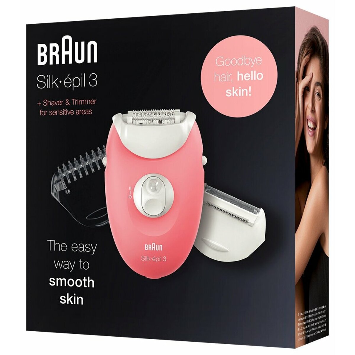 Эпилятор Braun SE 3440 (Цвет: Pink)