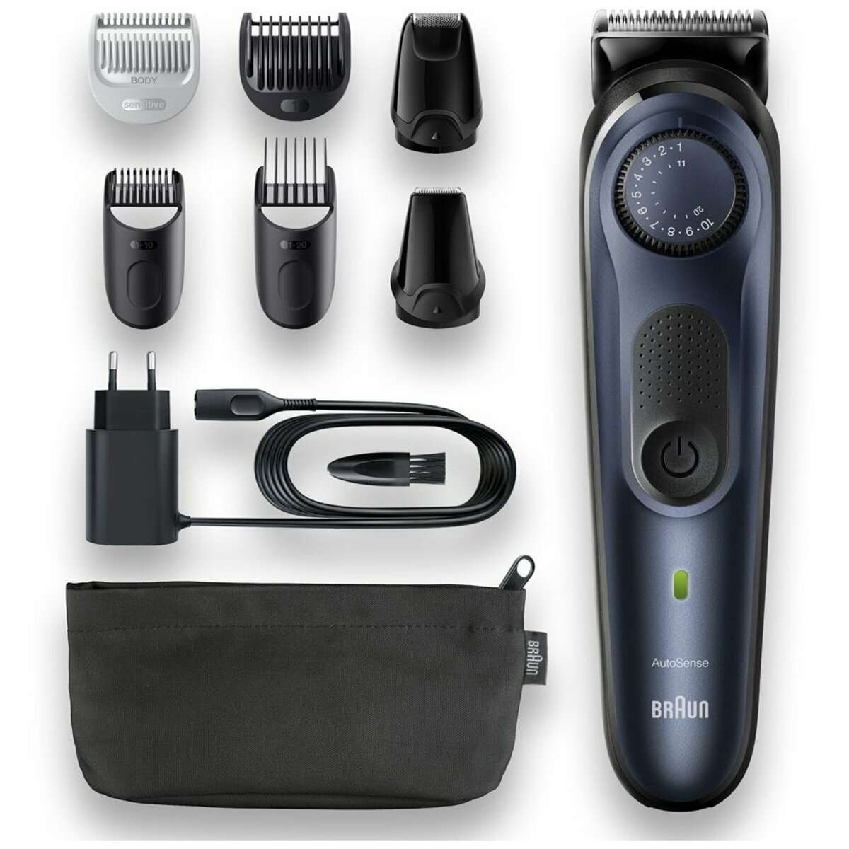 Триммер для волос Braun BT7330 (Цвет: Blue)