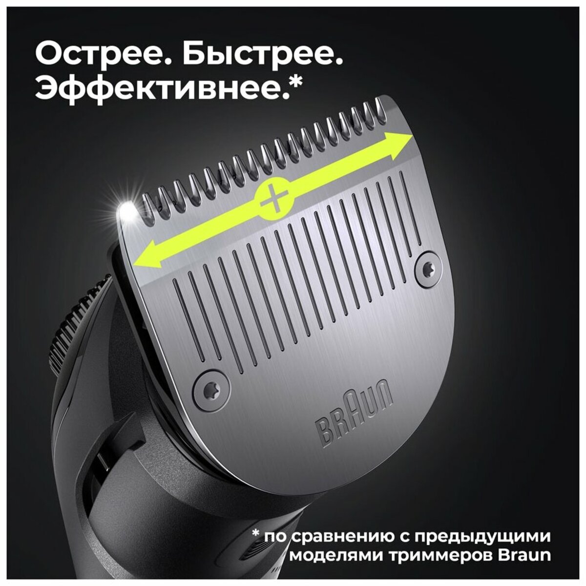 Триммер для волос Braun BT7330 (Цвет: Blue)