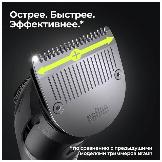Триммер для волос Braun BT7330 (Цвет: Blue) Триммер для волос Braun BT7330 (Цвет: Blue)