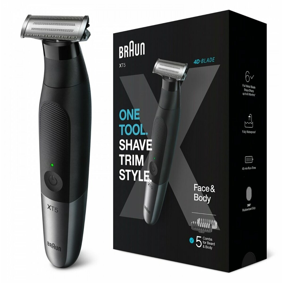Триммер для волос Braun XT5100 (Цвет: Black)