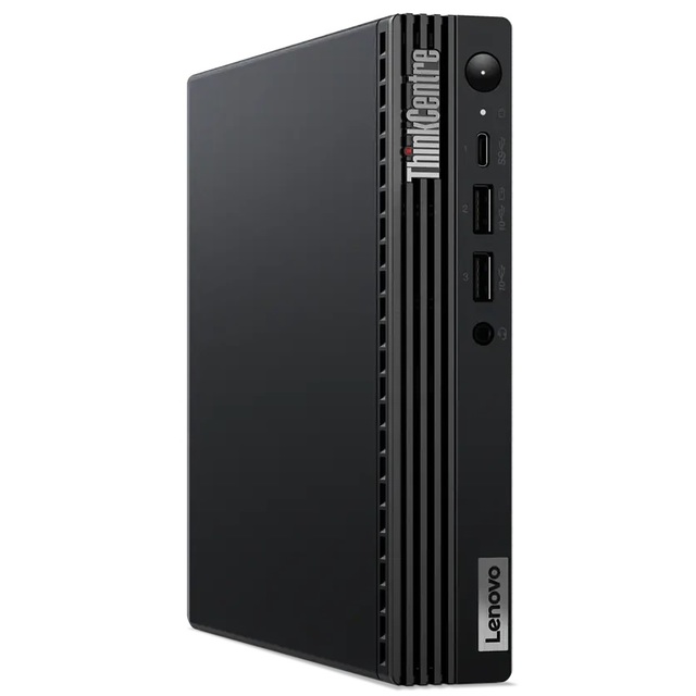 ПК Lenovo ThinkCentre Tiny M70q Gen 3 Tiny-Desktop / Intel Core i5-12500T / 16 ГБ RAM / 512 ГБ SSD / Intel UHD Graphics / Windows 11 Pro / black