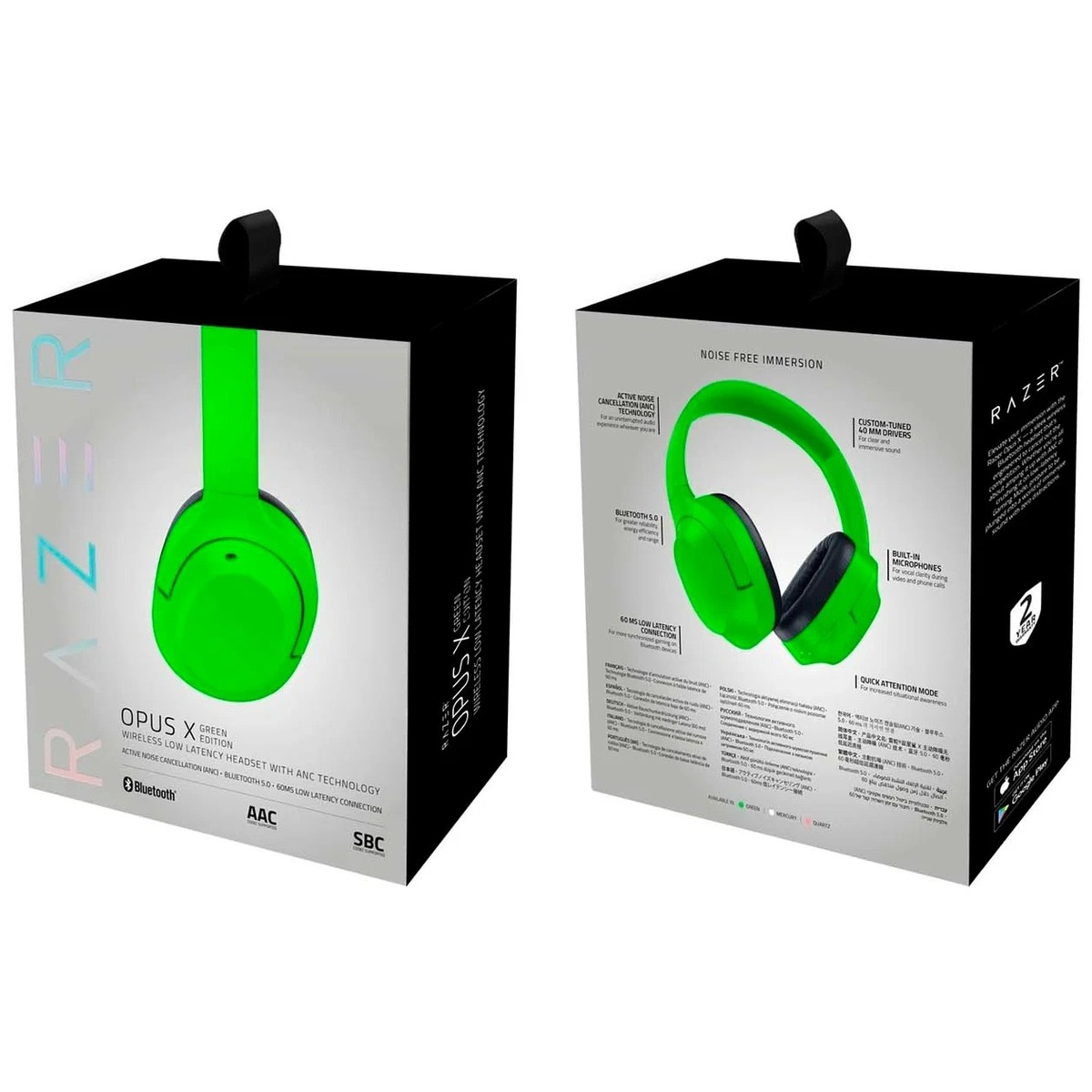 Компьютерная гарнитура Razer Opus X (Цвет: Green)