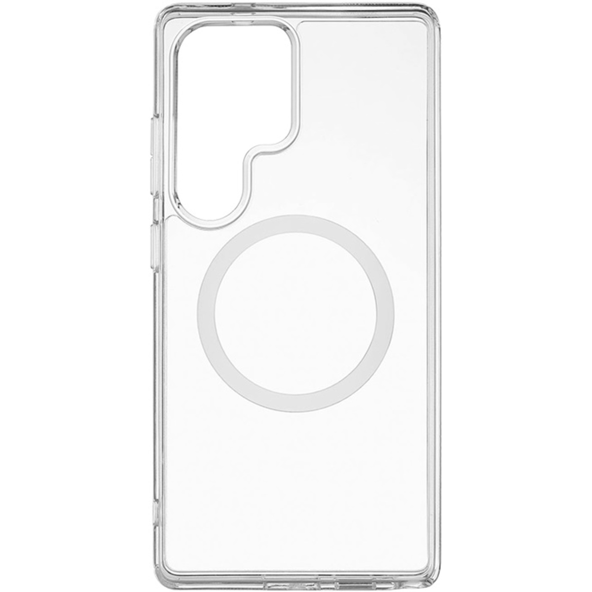 Чехол-накладка uBear Real Mag Case для смартфона Samsung Galaxy S25 Ultra (Цвет: Crystal Clear)