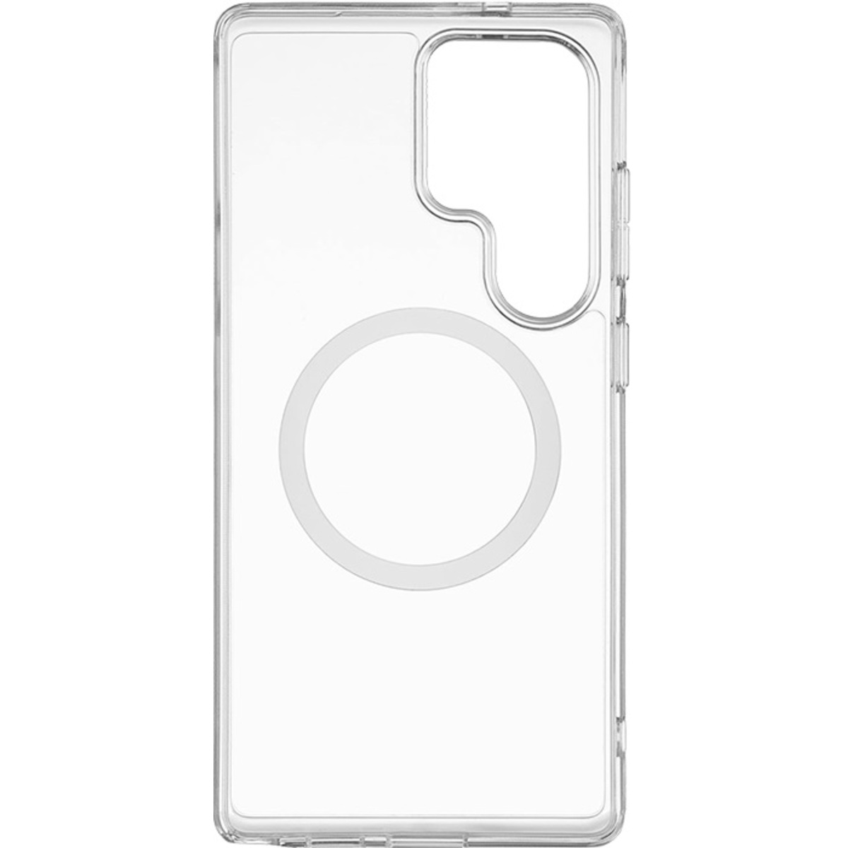 Чехол-накладка uBear Real Mag Case для смартфона Samsung Galaxy S25 Ultra (Цвет: Crystal Clear)